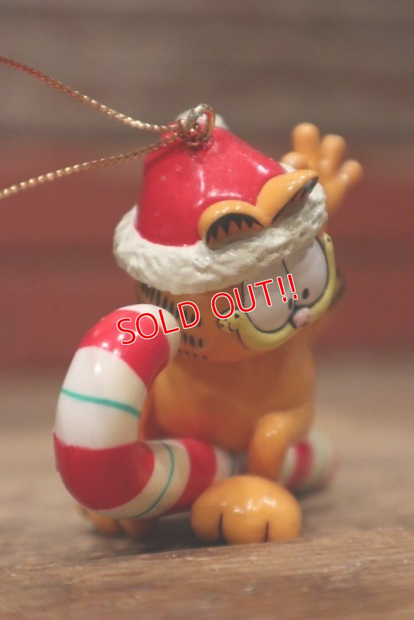 画像3: t-220901-14 Garfield / 1996 Christmas Ornament "Candy Cane"