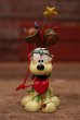 画像1: ct-220901-14 Garfield / Odie 1990's Christmas Ornament (1)