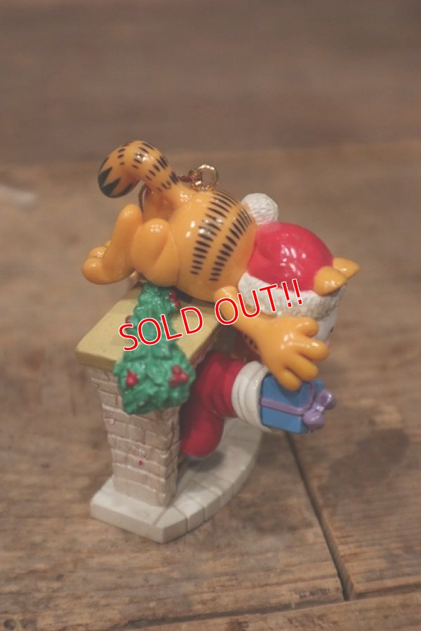 画像3: t-220901-14 Garfield / 1996 Christmas Ornament "Fireplace"