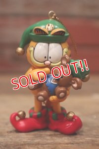 ct-220901-14 Garfield / 1996 Christmas Ornament "Elf"