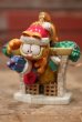 画像1: t-220901-14 Garfield / 1996 Christmas Ornament "Fireplace" (1)