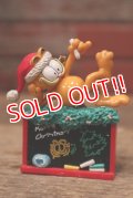 t-220901-14 Garfield / 1996 Christmas Ornament "Chalk Board"