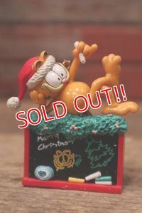t-220901-14 Garfield / 1996 Christmas Ornament "Chalk Board"