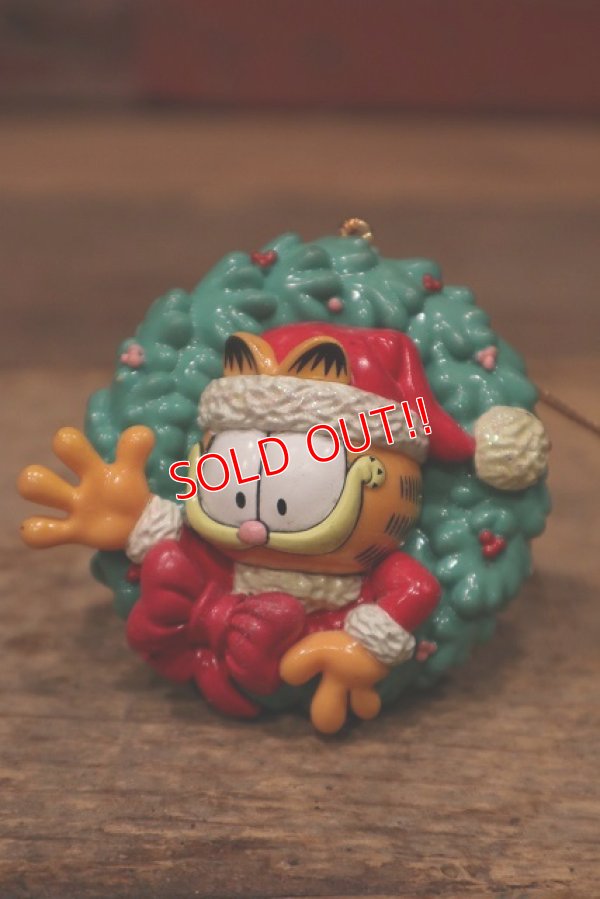 画像1: ct-220901-14 Garfield / 1996 Christmas Ornament "Wreath"