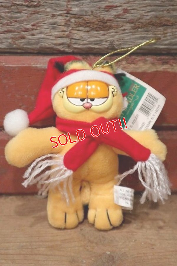 画像1: ct-220901-14 Garfield / KURT S. ADLER 1990's Ornament Plush Doll