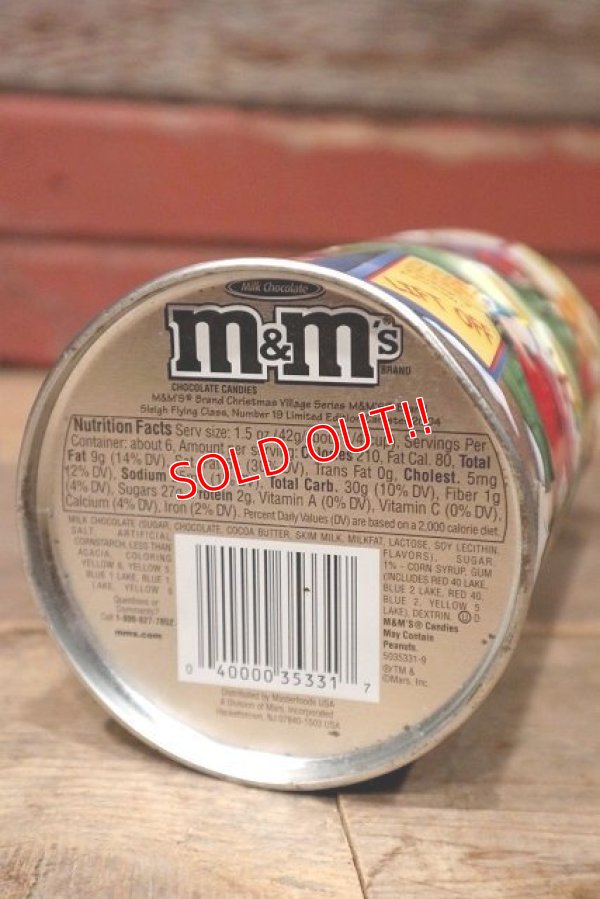 画像7: ct-220601-01 MARS / M&M's 2004 Christmas Village Series Number 19 Canister Can