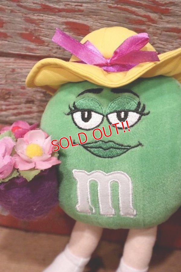 画像2: ct-220601-01 MARS / M&M's 2000's Plush Doll "Gardener Green"