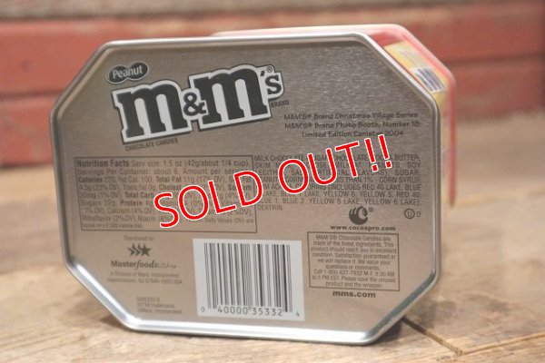 画像7: ct-220601-01 MARS / M&M's 2004 Christmas Village Series Number 18 Canister Can