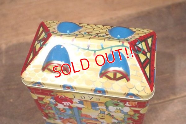 画像5: ct-220601-01 MARS / M&M's 1996 Christmas Village Series Number 03 Canister Can