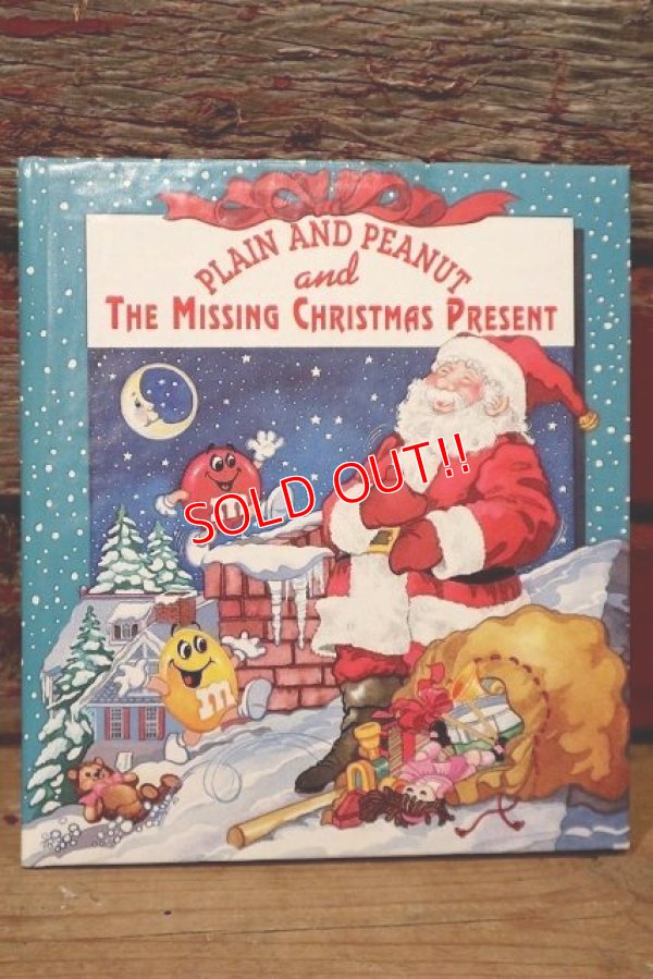 画像1: ct-220601-01 MARS / M&M's 1993 "PLAIN AND PEANUT and THE MISSING CHRISTMAS PRESENT" Picture Book