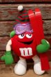 画像1: ct-220601-01 MARS / M&M's 2002 Plush Doll "Skier Red" (1)