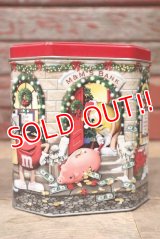 ct-220601-01 MARS / M&M's 2003 Christmas Village Series Number 17 Canister Can