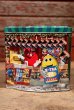 画像1: ct-220601-01 MARS / M&M's 2001 Christmas Village Series Number 12 Canister Can (1)