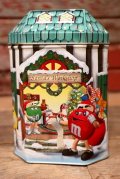 ct-220601-01 MARS / M&M's 1999 Christmas Village Series Number 10 Canister Can