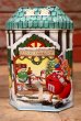 画像1: ct-220601-01 MARS / M&M's 1999 Christmas Village Series Number 10 Canister Can (1)