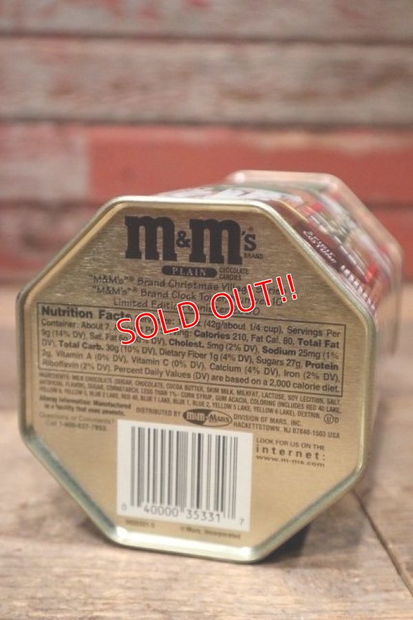 画像7: ct-220601-01 MARS / M&M's 2000 Christmas Village Series Number 10 Canister Can