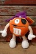 画像1: ct-220601-01 MARS / M&M's 2002 Plush Doll "Pirate Orange" (1)