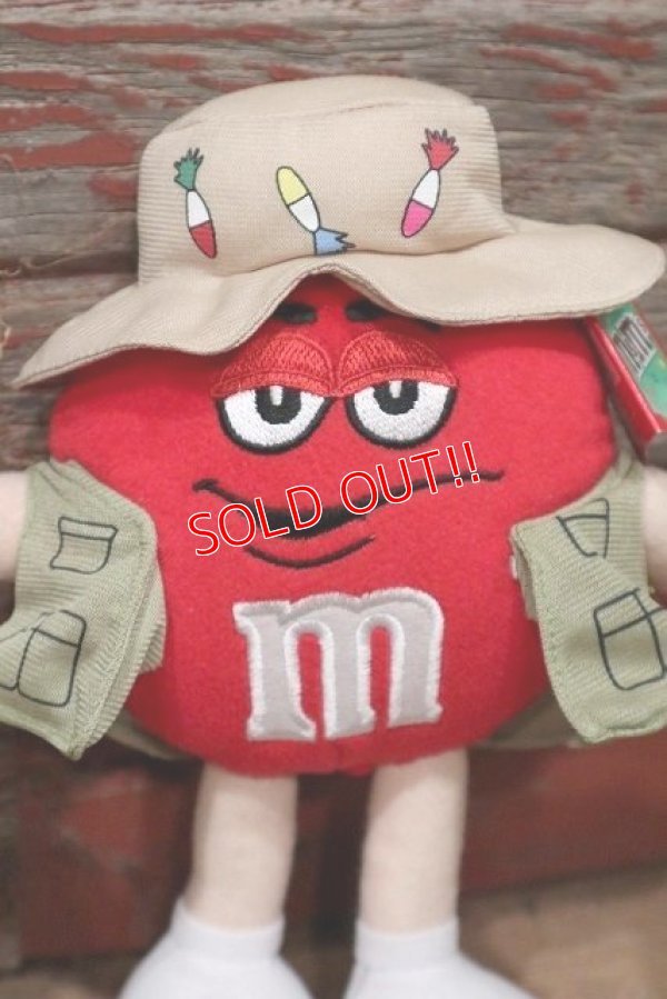 画像2: ct-220601-01 MARS / M&M's 2000's Plush Doll "Fisherman Red"