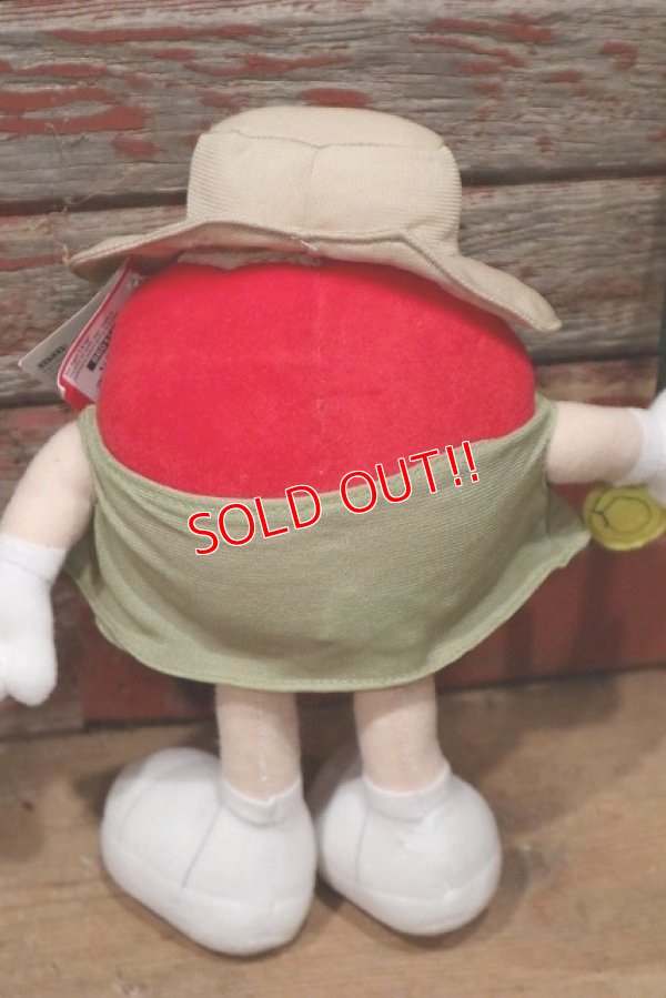 画像4: ct-220601-01 MARS / M&M's 2000's Plush Doll "Fisherman Red"