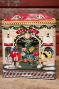 ct-220601-01 MARS / M&M's 2001 Christmas Village Series Number 13 Canister Can