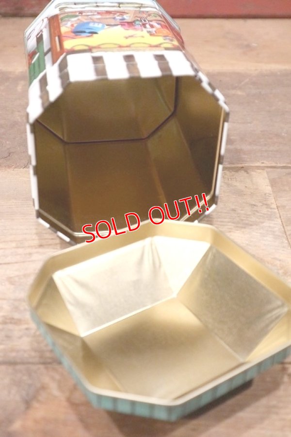 画像6: ct-220601-01 MARS / M&M's 1999 Christmas Village Series Number 10 Canister Can