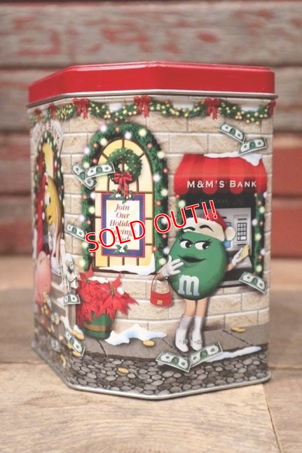 画像3: ct-220601-01 MARS / M&M's 2003 Christmas Village Series Number 17 Canister Can