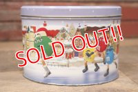 ct-220601-01 MARS / M&M's 1999 Christmas Village Series Number 09 Canister Can