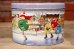 画像1: ct-220601-01 MARS / M&M's 1999 Christmas Village Series Number 09 Canister Can (1)