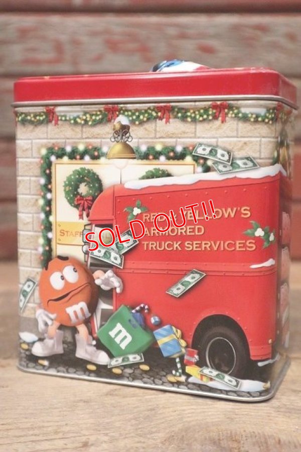 画像4: ct-220601-01 MARS / M&M's 2003 Christmas Village Series Number 17 Canister Can