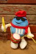 画像1: ct-220601-01 MARS / M&M's 2004 Plush Doll "Drummer Blue" (1)