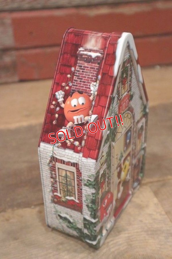 画像4: ct-220601-01 MARS / M&M's 2002 Christmas Village Series Number 15 Canister Can
