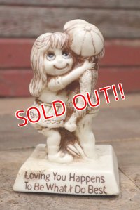 ct-220901-15 R & W BERRIES 1971 Message Doll "Loving You Happens To Be What I Do Best"