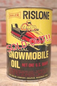 dp-220901-88 SHALER RISLONE / One U.S. Quart SNOWMOBILE OIL