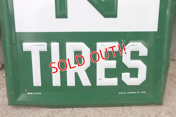 画像5: dp-220801-21 REMINGTON TIRES / 1960's Metal Sign