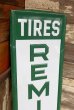 画像2: dp-220801-21 REMINGTON TIRES / 1960's Metal Sign (2)