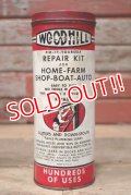 dp-220901-96 WOODHILL PLASTIC / AUTO BODY PATCH KIT Tin Can