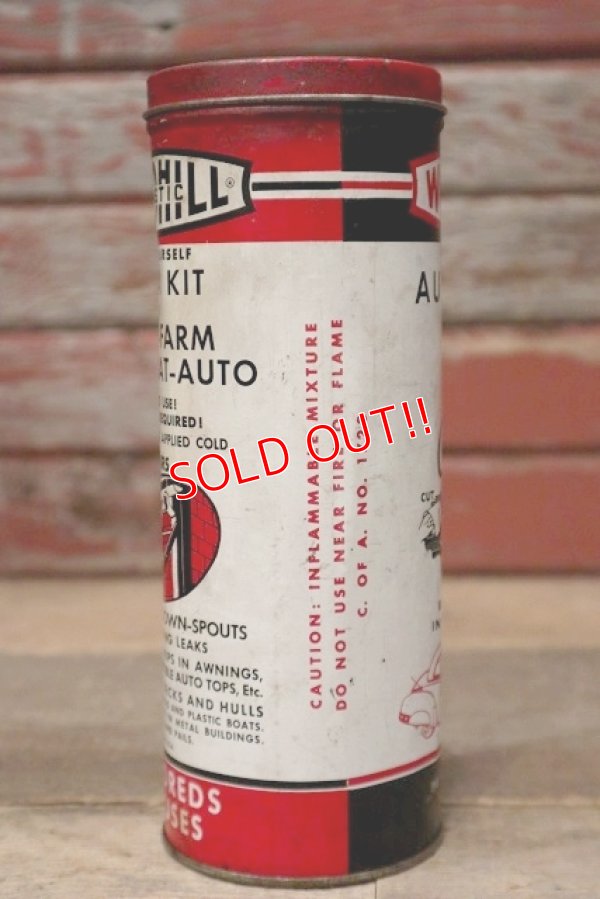 画像5: dp-220901-96 WOODHILL PLASTIC / AUTO BODY PATCH KIT Tin Can