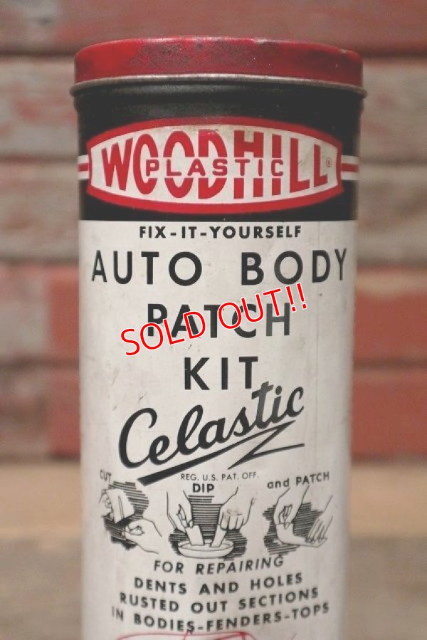 画像3: dp-220901-96 WOODHILL PLASTIC / AUTO BODY PATCH KIT Tin Can
