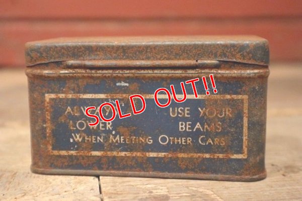 画像3: dp-220901-104 GENERAL ELECTRIC / 1940's MAZDA AUTO LAMPS Tin Can