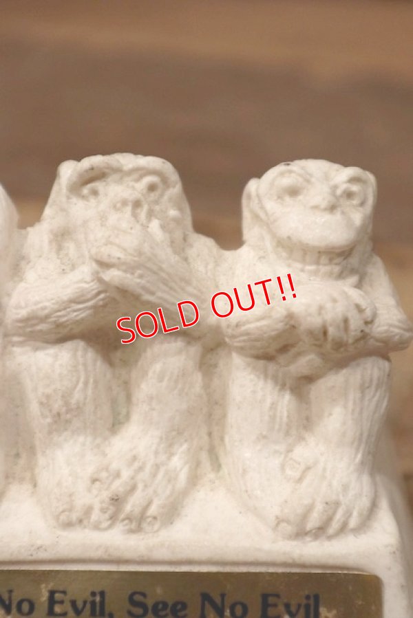 画像3: ct-220901-15 AMERICAN GREETINGS 1970's Message Doll "Hear No Evil, See No Evil Monkey Around!"