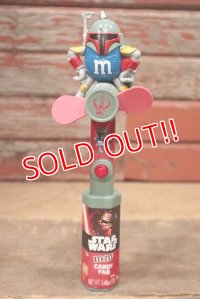 ct-220601-01 M&M's × STAR WARS / 2015 M&M's Dispenser & Candy Fan "Boba Fett"