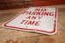 画像7: dp-221001-01 Road Sign "NO PARKING ANY TIME"