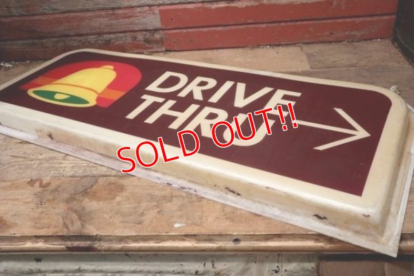 画像9: dp-221001-07 TACO BELL / 1980's DRIVE-THRU → Sign