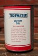 画像3: dp-220301-71 TIDEWATER / 1950's MOTOR OIL One U.S. Quart Can (3)