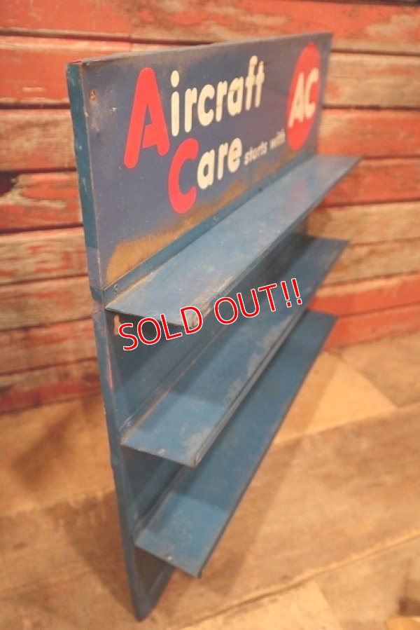 画像6: dp-221001-42 AC / Air Craft Care starts with AC 1960's〜 Metal Display