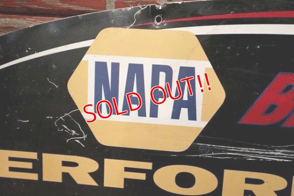 画像6: dp-221001-41 NAPA / BRAKES PERFORMANCE CENTER Metal Sign