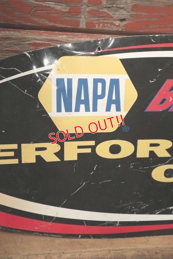 画像2: dp-221001-41 NAPA / BRAKES PERFORMANCE CENTER Metal Sign