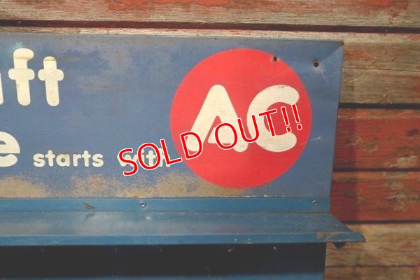 画像3: dp-221001-42 AC / Air Craft Care starts with AC 1960's〜 Metal Display