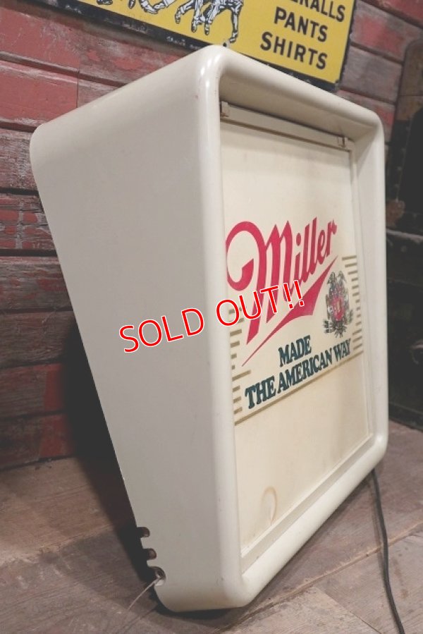 画像10: dp-221001-23 Miller Beer / 1970's Lighted Sign