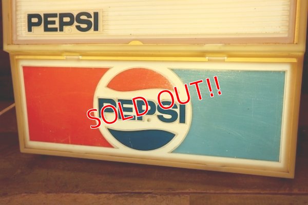 画像3: dp-221001-03 PEPSI / 1970's-1980's Lighted Menu Sign
